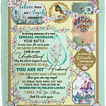 In Loving Memory Of A Very Special Husband, White, Cozy Plush Fleece Blanket - 50x60 In Loving Memory Of A Very Special Husband, White, Cozy Plush Fleece Blanket - 50x60