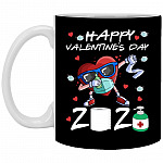 Heart Mug, Black, 11 oz. White Mug