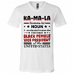Kamala Harris 2020 T-Shirt, White, V-Neck T-Shirt