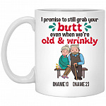 Personalized I Promise, White, 11 oz. White Mug