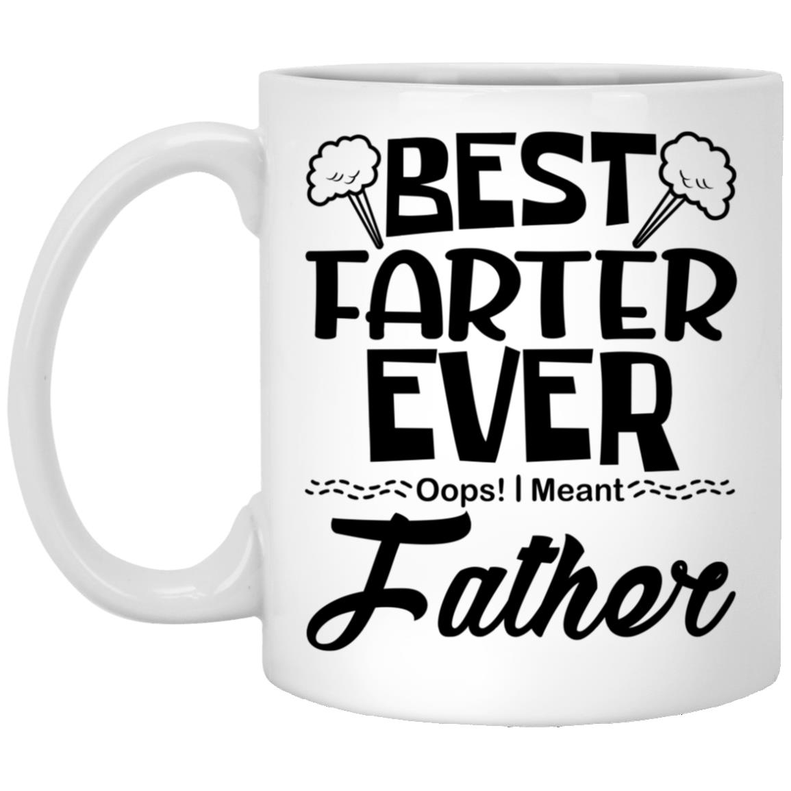 Farter Mug, White, 11 oz. White Mug