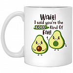 Wait Mug, White, 11 oz. White Mug