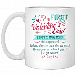 Valentine Mug, White, 11 oz. White Mug
