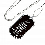 There Is No Better Friend Than A Brother And There Is No Better Brother Than You Dog Tag Pendant Necklace - Dog Tag (Silver)