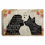 Cute German Shepherd Dog You Are Not Just A Dog You Are My Sanity Saying Framed Canvas Unframed Poster Decor, White, 0.75'' Framed Canvas