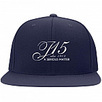 15th January Aka Sorority Is My Sister 1908 Feminist Women Right Twill Cap - High-Profile Snapback Hat, True Navy, Flat Bill Premium Snapback