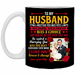 Personalized Photo To My Husband Mug, Black, 11 oz. White Mug Personalized Photo To My Husband Mug, Black, 11 oz. White Mug