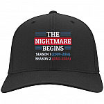 The Nightmare Begins January Cap, Black, Twill Cap