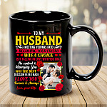 4VT. To My Husband Meeting You Custom mug mk3