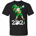 2021 Dabbing Leprechaun T-Shirt - Funny St Patrick's Day Shirt, Black, Unisex T-Shirt 2021 Dabbing Leprechaun T-Shirt - Funny St Patrick's Day Shirt, Black, Unisex T-Shirt