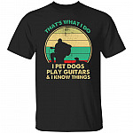 Pet Dog Shirt, Black, Unisex T-Shirt