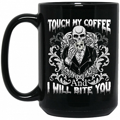 15 oz. Black Mug
