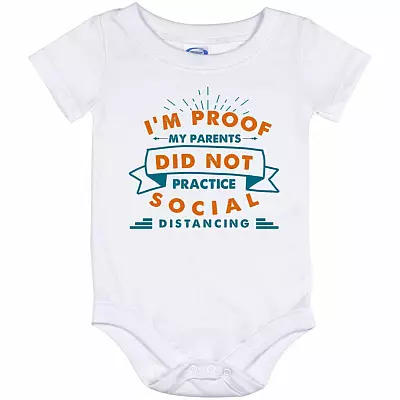 I'm Proof Baby Onesie, White, Baby Onesie - 12 Month