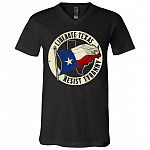 Liberate Texas Shirt, Black, V-Neck T-Shirt