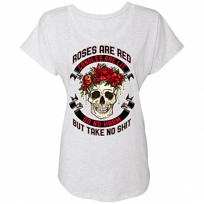 Ladies Triblend Dolman Sleeve