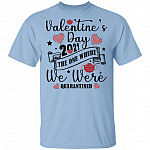 Valentine's Day 2021 The One Where, Light Blue, Unisex T-Shirt