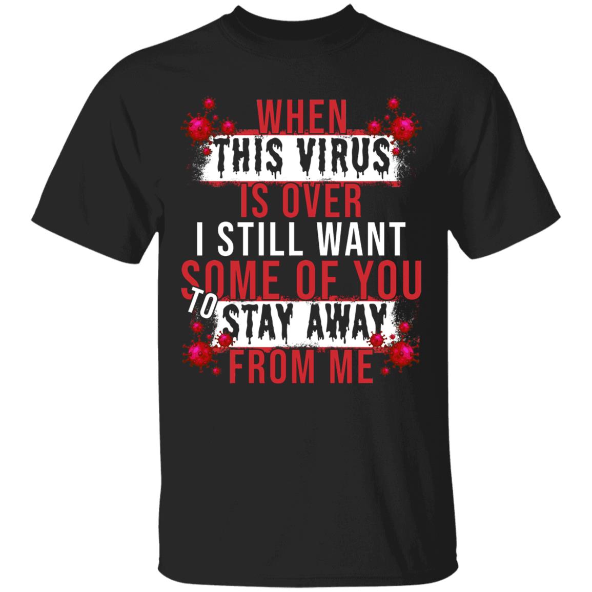Virus Shirt, Black, Unisex T-Shirt