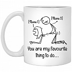 Personalized Mug, White, 11 oz. White Mug