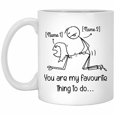 Personalized Mug, White, 11 oz. White Mug