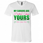 Kamala Harris T-Shirt - V Neck, White, V-Neck T-Shirt