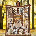 2VT. Yellow Labrador First Thing I See Every Morning blanket mockup