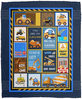 Cozy Plush Fleece Blanket - 50x60