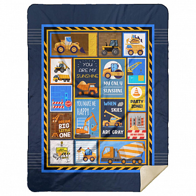 Premium Mink Sherpa Blanket - 60x80