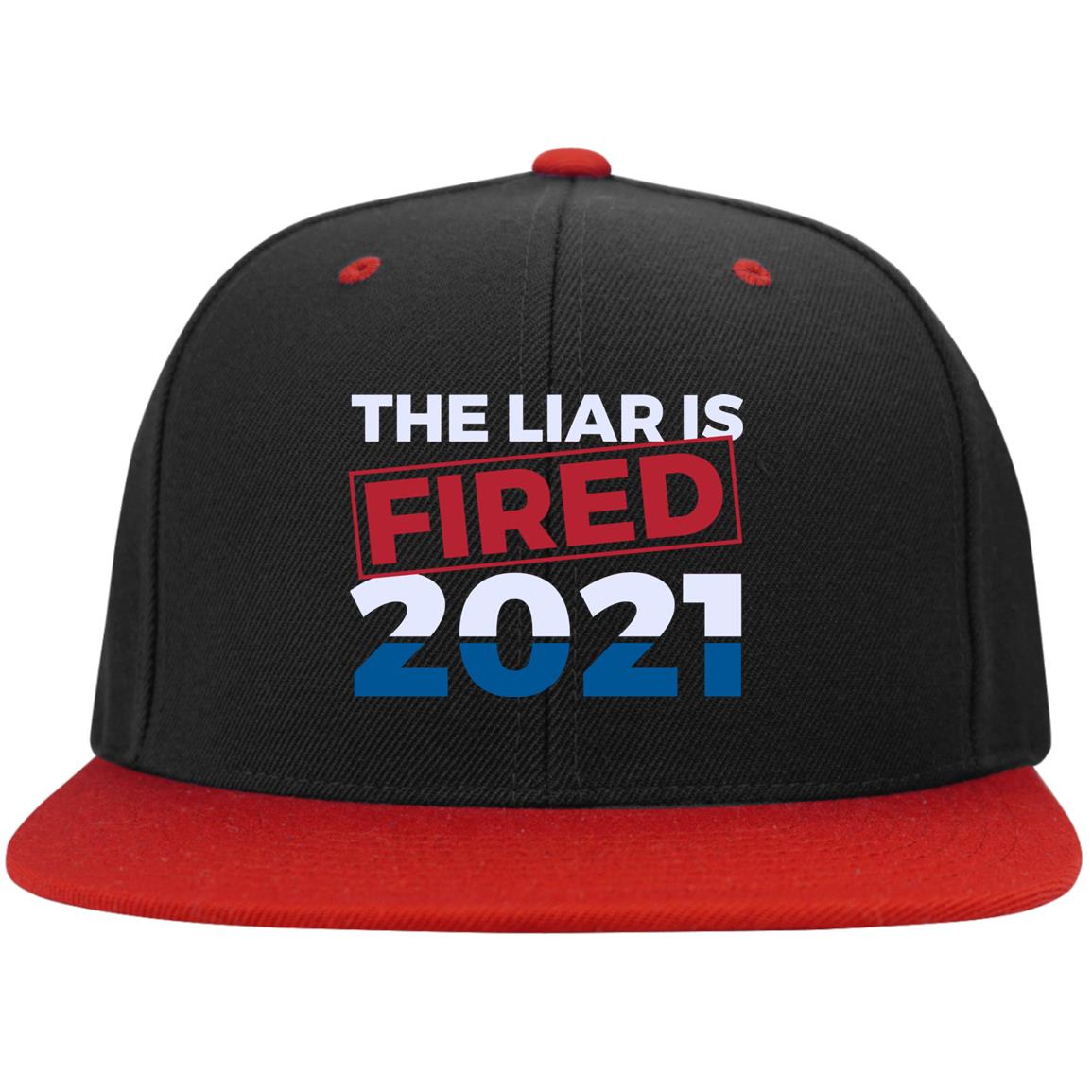 Biden Harris 2021, Black/True Red, Flat Bill Premium Snapback