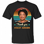 Thank You Stacey Abrams T-Shirt, Black, Unisex T-Shirt