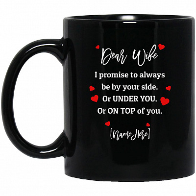 11 oz. Black Mug