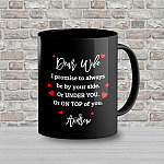 3VT. UU TIEN Dear WIFE Be By Your Side Personalized mk2 - Madina Script #000000