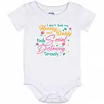 I Dont Think Mommy, White, Baby Onesie - 12 Month
