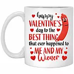 Wiener Mug, White, 11 oz. White Mug Wiener Mug, White, 11 oz. White Mug