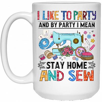 15 oz. White Mug