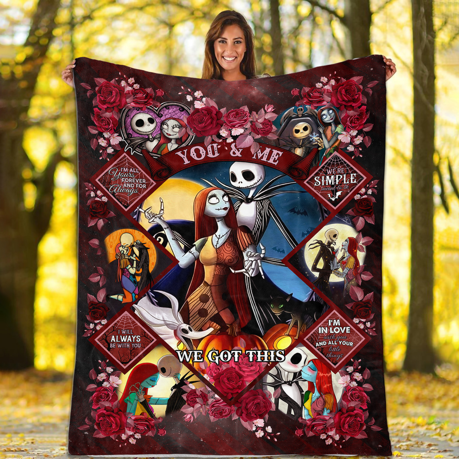 1VT. We Got This Jack Sally blanket mockup