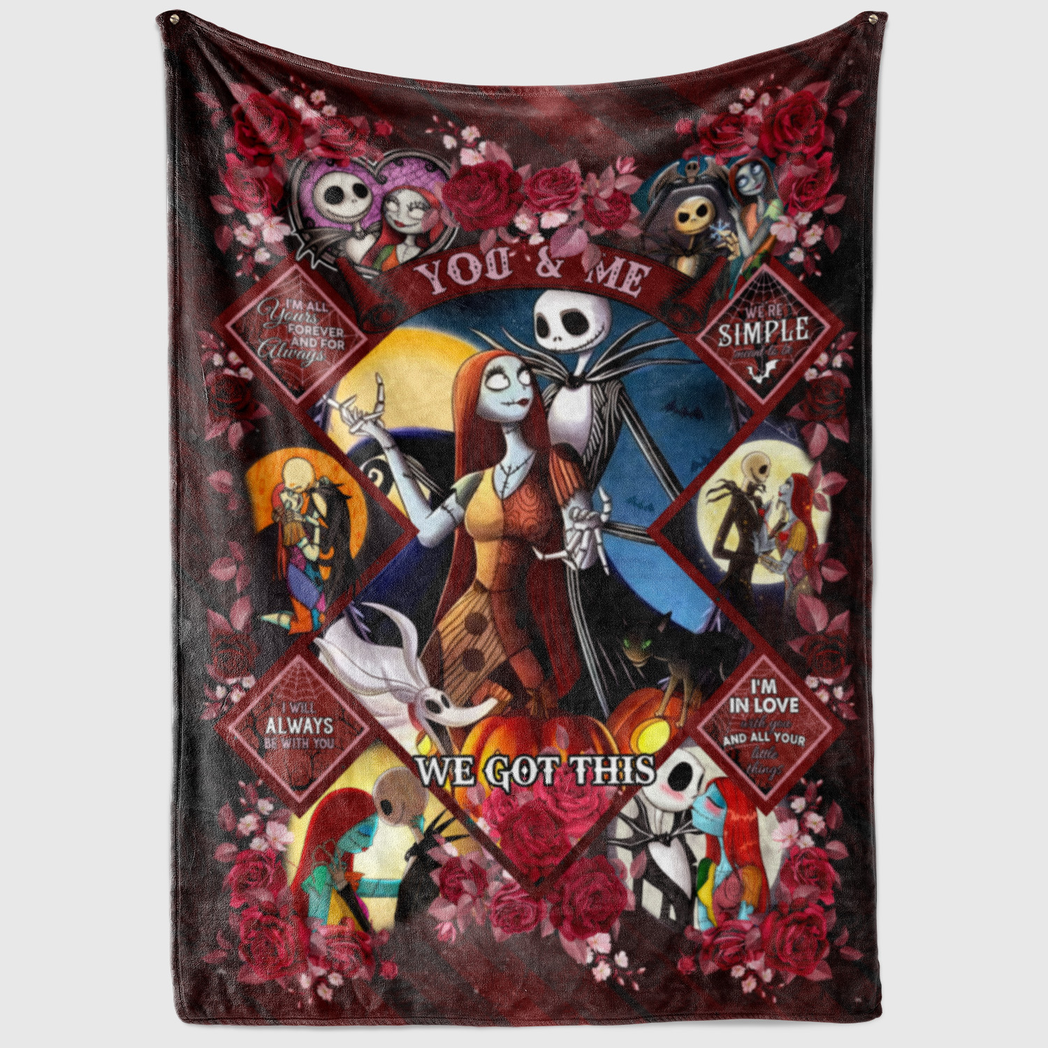 1VT. We Got This Jack Sally blanket mockup2