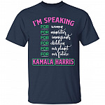 Kamala Harris I'm, Navy, Unisex T-Shirt
