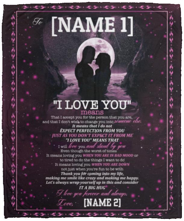 To my love, White, Cozy Plush Fleece Blanket - 50x60