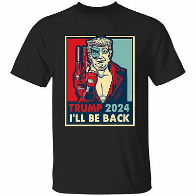 Donald shirt, Black, Unisex T-Shirt