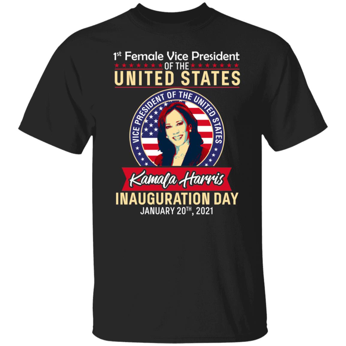Kamala Harris 1st Fe, Black, Youth T-Shirt Kamala Harris 1st Fe, Black, Youth T-Shirt