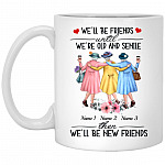 old mug, White, 11 oz. White Mug