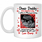 Personalized Photo Dear Daddy Mug, White, 11 oz. White Mug