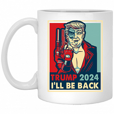 trump mug, White, 11 oz. White Mug
