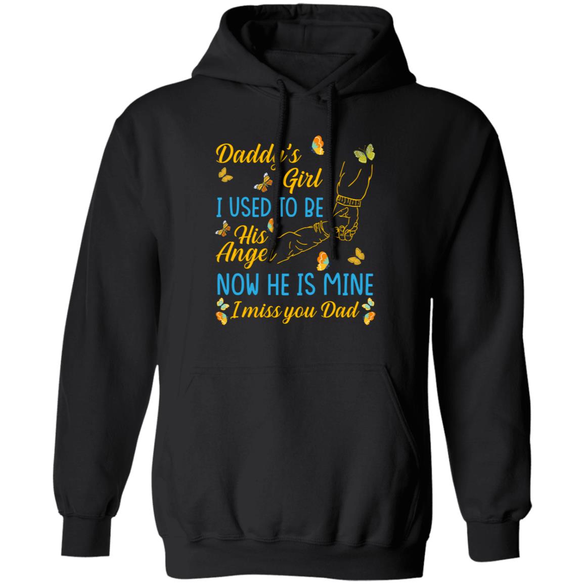 Daddy's Girl Hoodie, Black, Hoodie