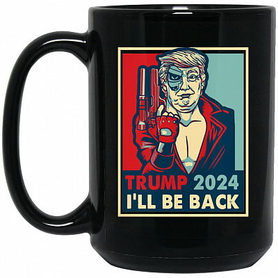 15 oz. Black Mug