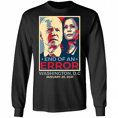 End Of An Error January, Black, Long Sleeve