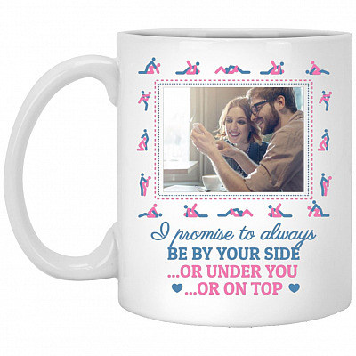 Personalized Photo, White, 11 oz. White Mug