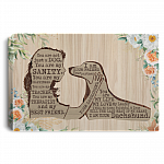 Dachshund You Are Not Just A Dog You Are My Sanity I Am Your Dachshund Framed Canvas Prints - Unframed Poster, White, 0.75'' Framed Canvas
