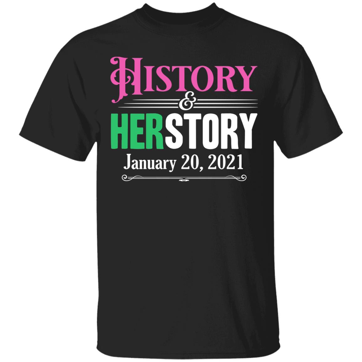 History Shirt, Black, Unisex T-Shirt