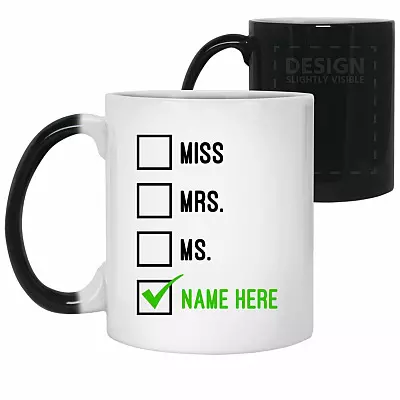 11 oz. Color Changing Mug